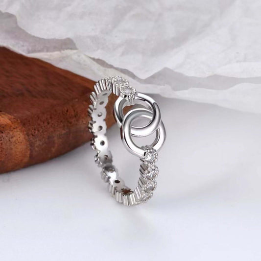 925 Sterling Silver Zircon Ring - STUFF TREND