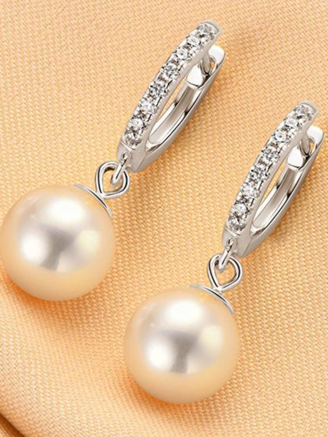 925 Sterling Silver Freshwater Pearl Earrings - STUFF TREND