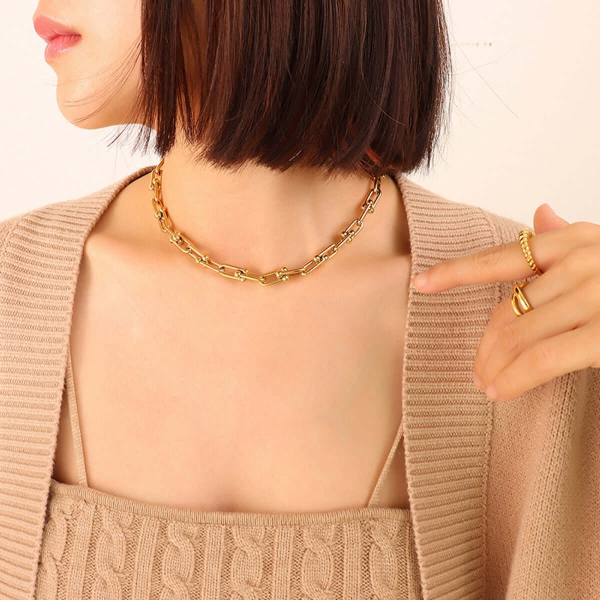 Chunky Chain Titanium Steel Necklace - STUFF TREND