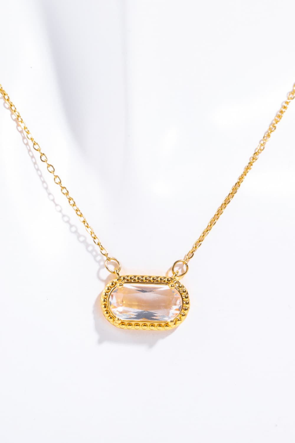 Copper 14K Gold-Plated Pendant Necklace - STUFF TREND