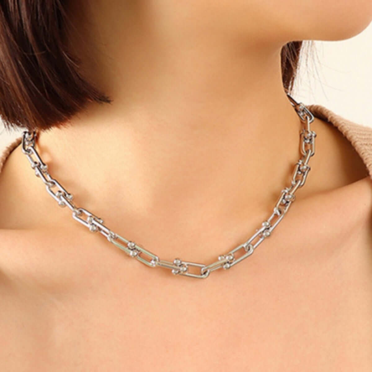 Chunky Chain Titanium Steel Necklace - STUFF TREND