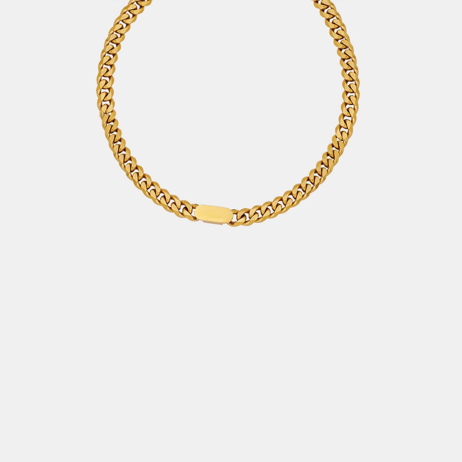 18K Gold-Plated Chain Necklace - STUFF TREND