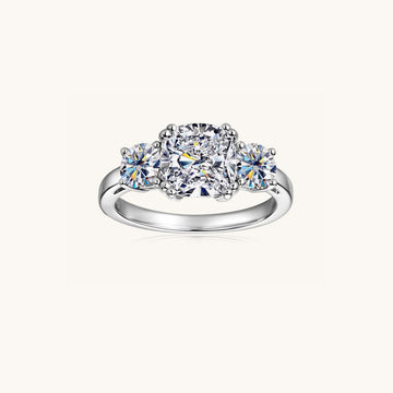 3.5 Carat Moissanite 925 Sterling Silver Ring - STUFF TREND