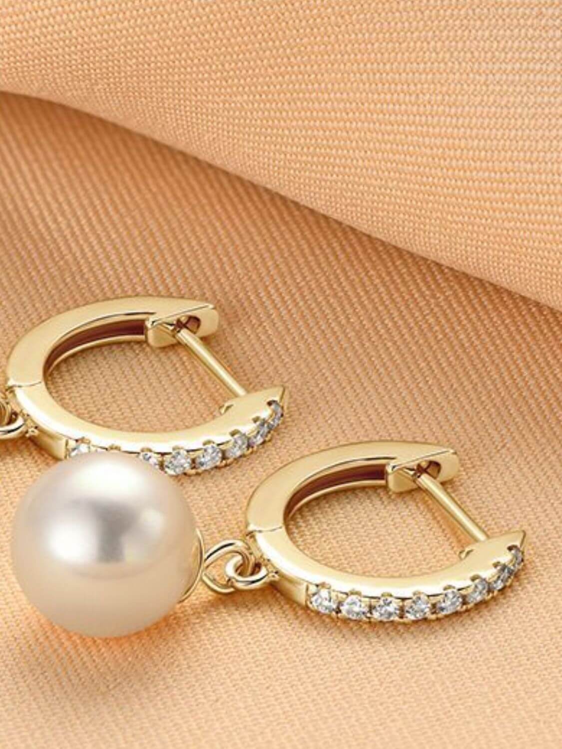 925 Sterling Silver Freshwater Pearl Earrings - STUFF TREND