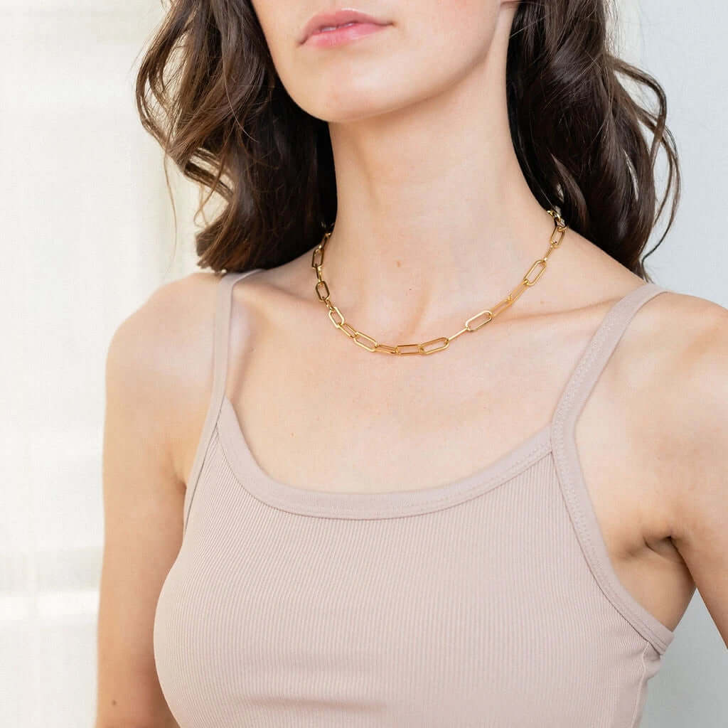 Thick Clip Chain Necklace - STUFF TREND