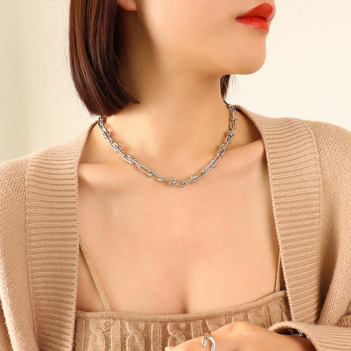 Chunky Chain Titanium Steel Necklace - STUFF TREND